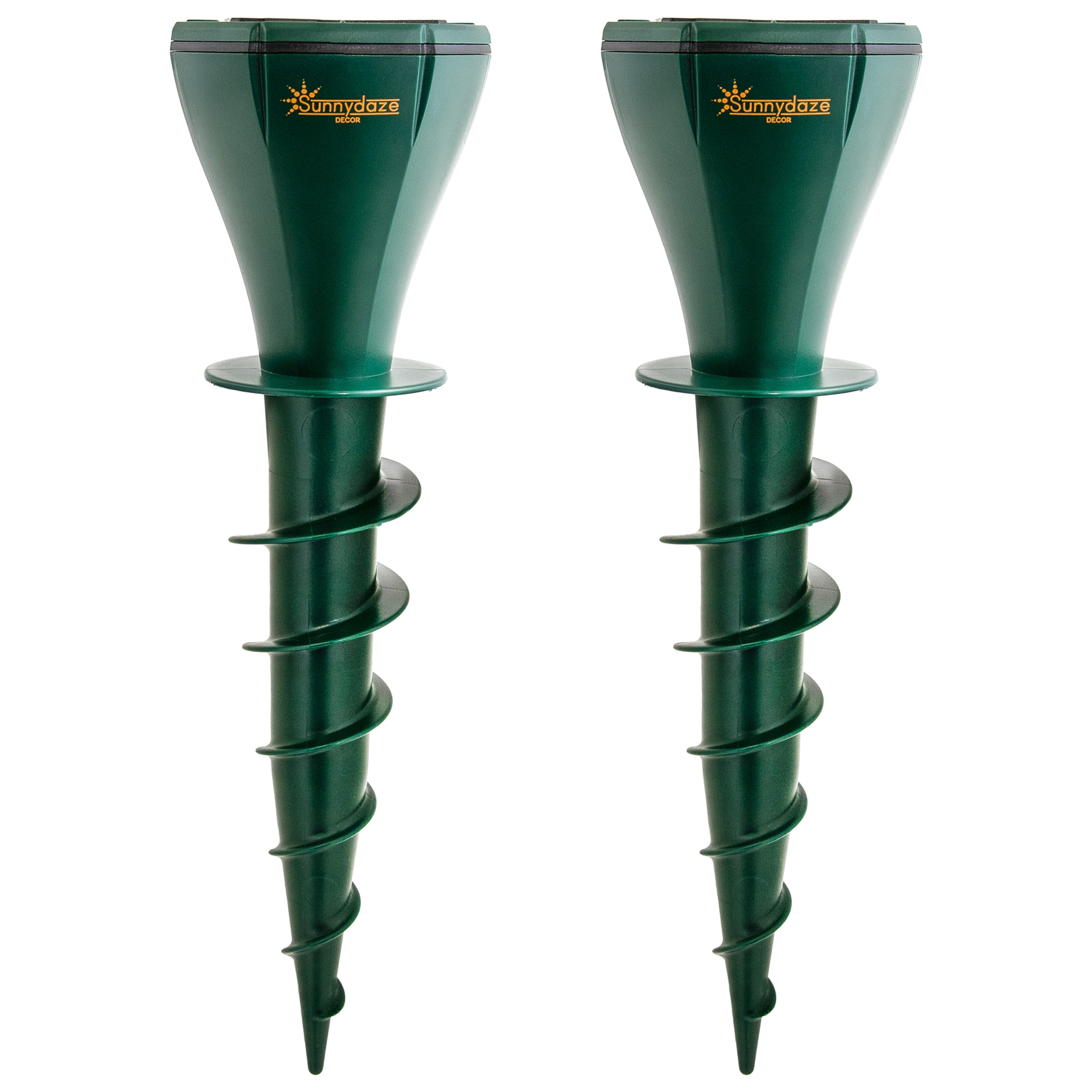 Sunnydaze Decor, Solar Sonic Mole Repeller Spiral Spikes, Model# XPT-1002